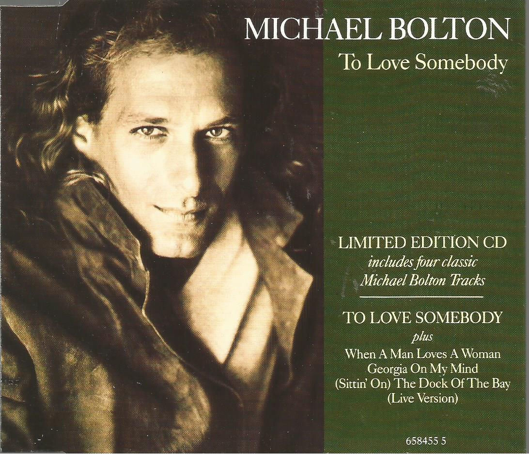 Michael Bolton - To Love Somebody 1992 limited edition Columbia CD single