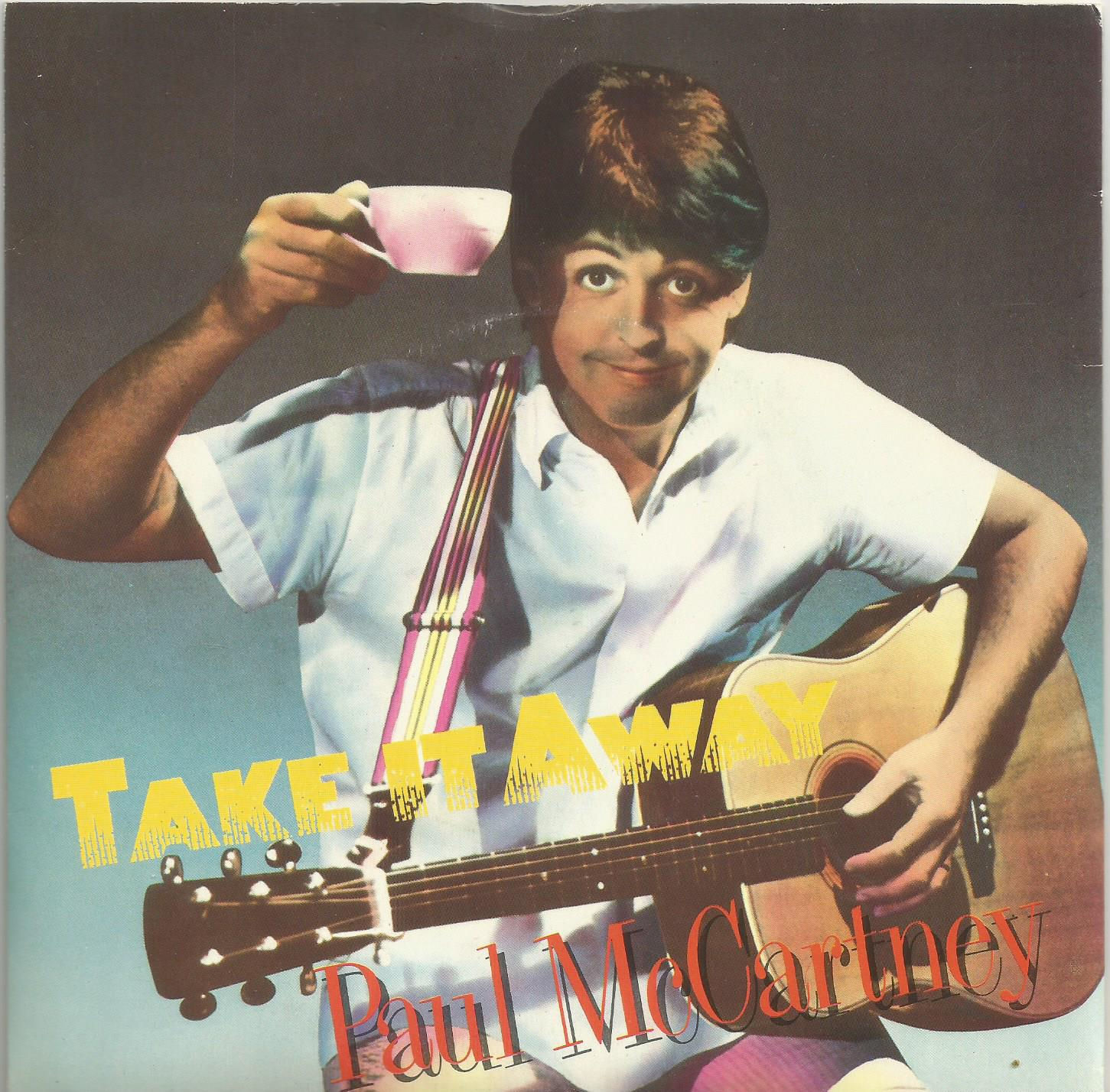 Paul McCartney - Take It Away 1982 Parlophone 7 inch vinyl single