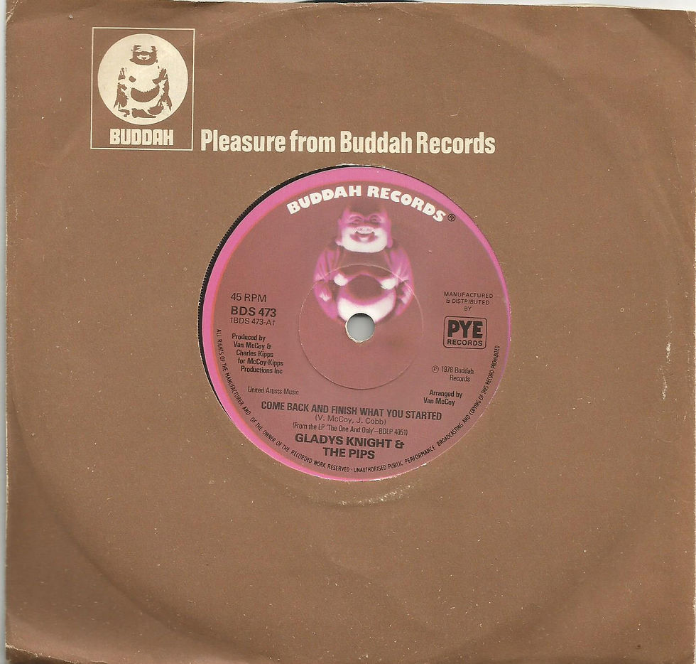Gladys Knight & The Pips - Come Back And Finish What You Started 7 inch vinyl