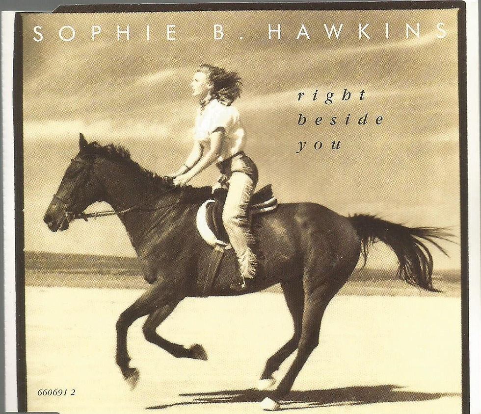 Sophie B. Hawkins - Right Beside You 1994 Columbia CD single
