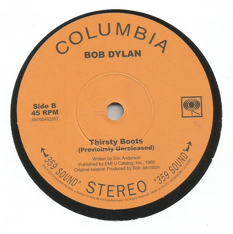 Thumbnail: Bob Dylan- Wigwam 2013 Record Store Day Columbia 7 inch vinyl single