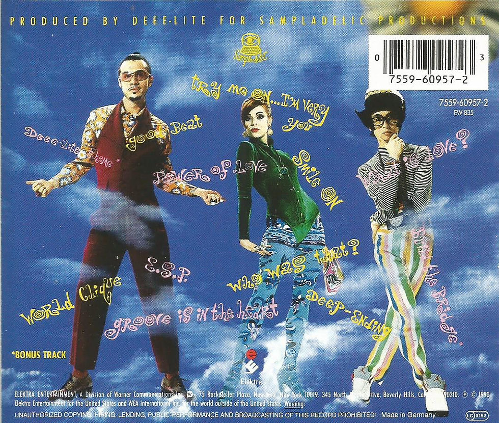 Thumbnail: Deee-Lite - World Clique 1990 Elektra CD album