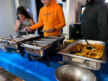 Catering and bar