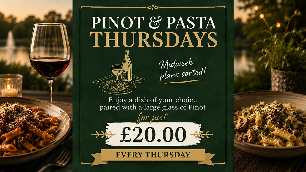 Pinot & Pasta Thursdays