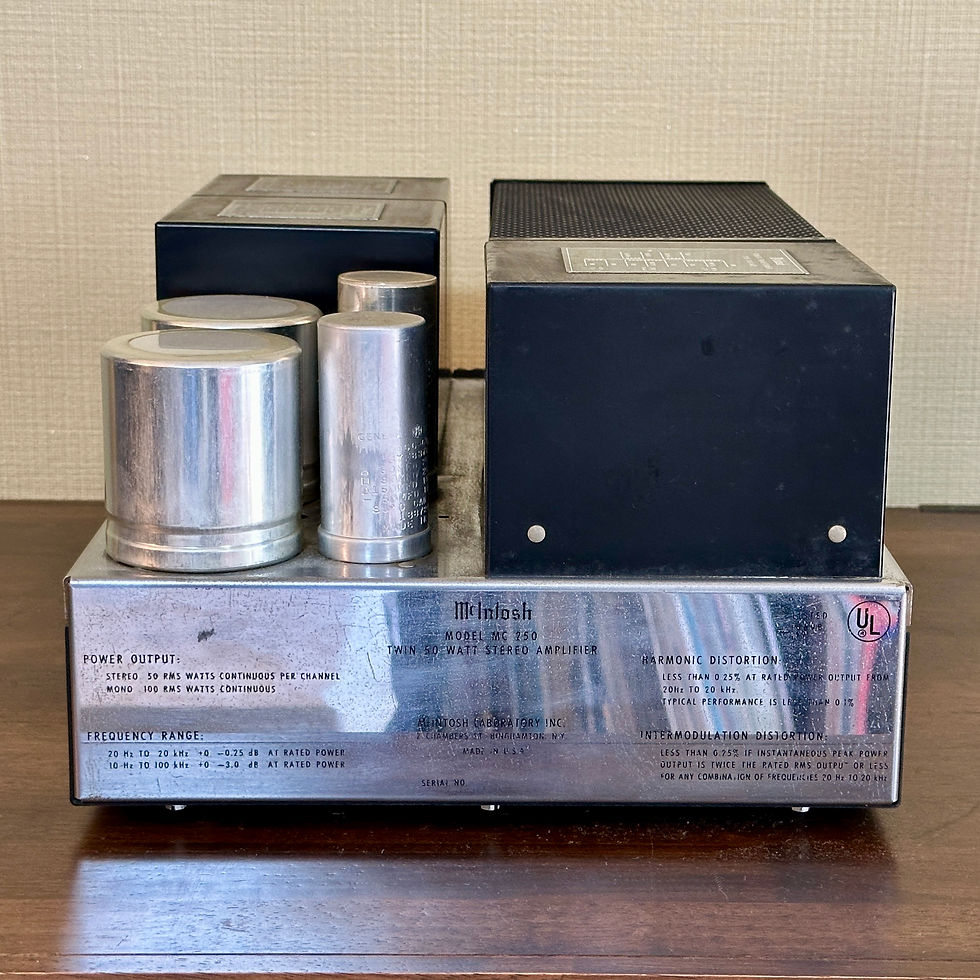サムネイル： McIntosh MC250 (6-month warranty)