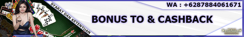 Bonus rollingan dan cashback