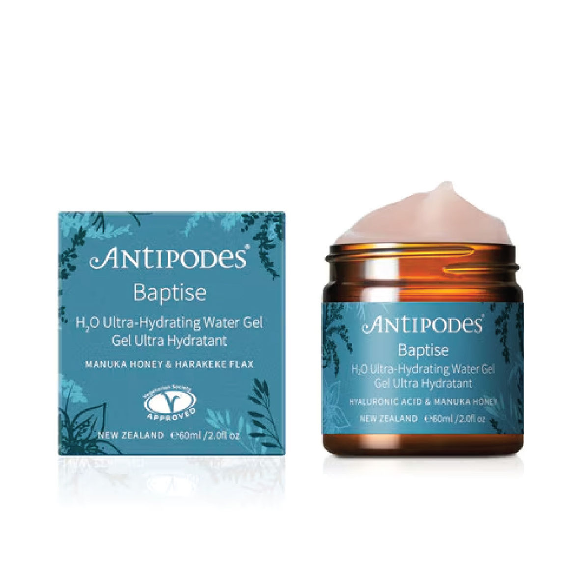 Antipodes Baptise H20 Ultra-Hydrating Water Gel Moisturiser 60ml