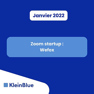 Image d'illustration du prix de l'étude réalisée par Klein Blue sur la startup Wefox
