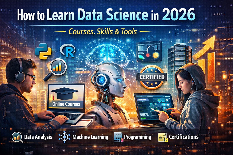 How to Learn Data Science in 2026: Courses, Skills, Tools