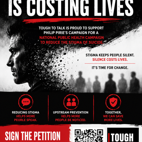 Why Tough To Talk Is Supporting Philip Pirie's Campaign to Reduce the Stigma of Suicide