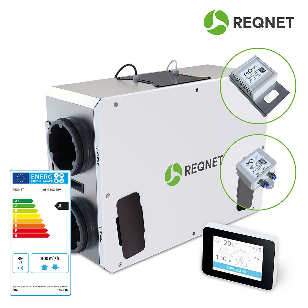 Izzi H.302 rekuperators (griestu)