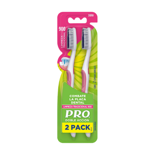 Cepillo Dental Dureza y Limpieza Tradicional 900 Media PRO PG1LL2