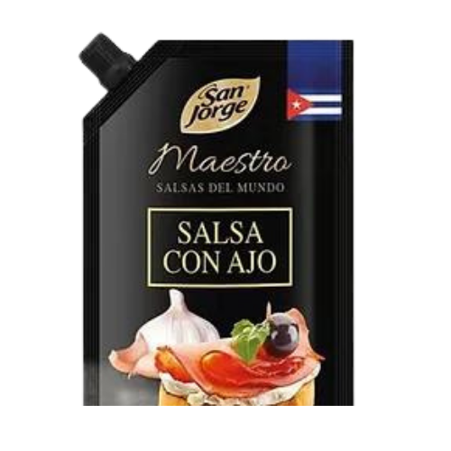 Salsa Con Ajo San Jorge 200g