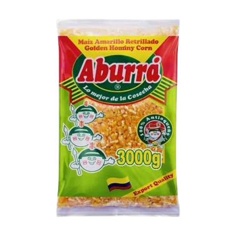 Maiz Retrillado Aburra Amarillo 3000g