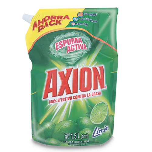 Lavaloza Liquido Doypack Limón AXION 1.5 Litros