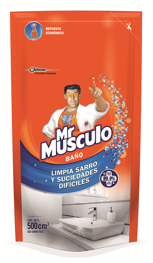 Limpiador De Baño MR MUSCULO x 500 ml