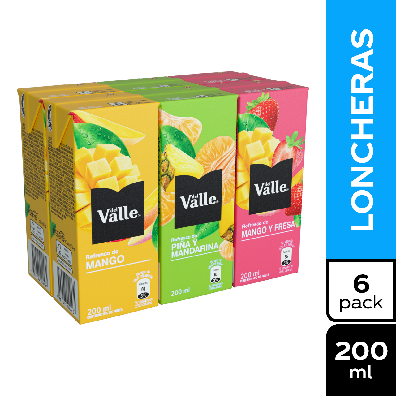 Refresco Del Valle Surtido 200ml Pg5 Llv6