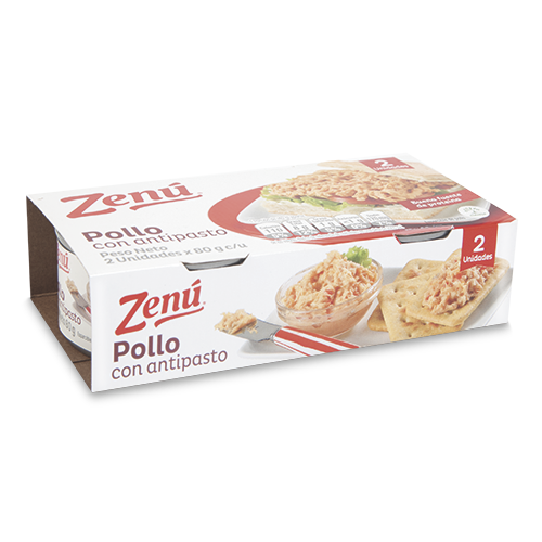 Pollo Antipasto Zenu 80gx2u