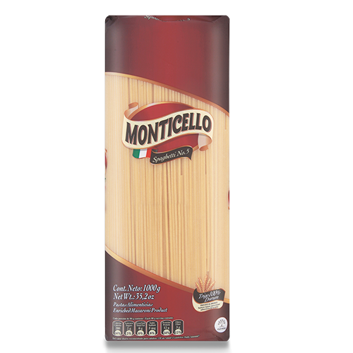 Pasta Monticello Spaguetti N5 1000g
