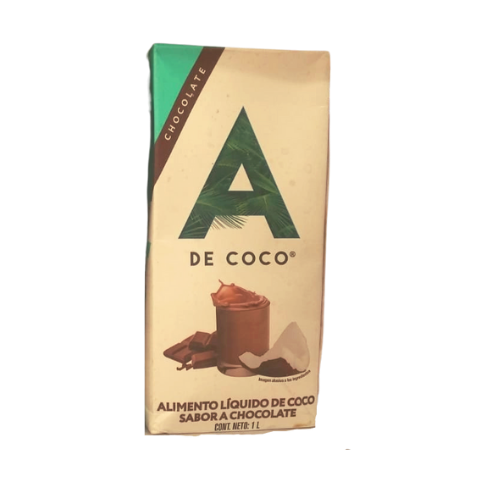 Bebida Coco A DE COCO Chocolate x 1000ml