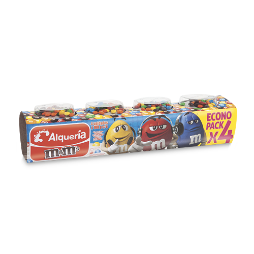 Bebida Lactea Alqueria M&M 100gx4u