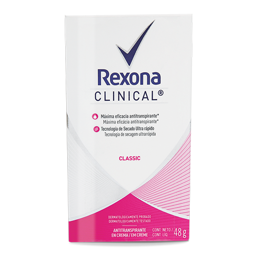Desodorante Crema Rexona Clinical Women 48g