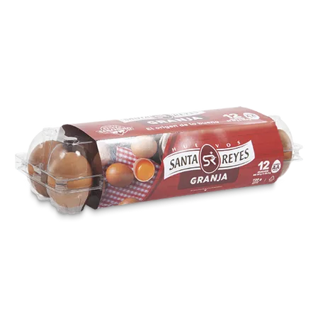 Huevo Aa Rojo Santa Reyes Pet 12u