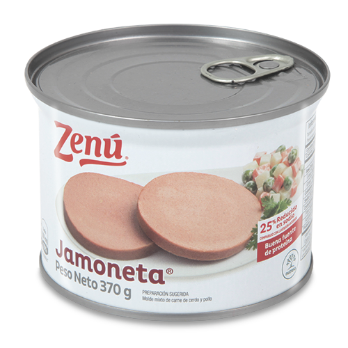 Jamoneta Zenu Lata 370g