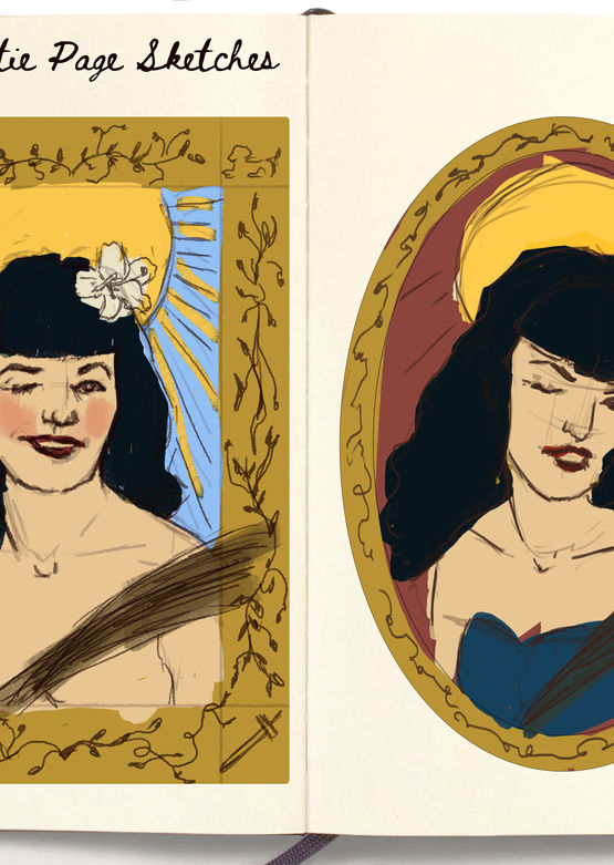 Bettie Page Sketches.jpg