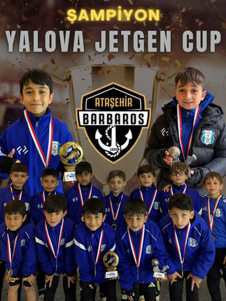 JETGEN YALOVA CUP U10 ŞAMPİYONU ATAŞEHİR BARBAROS !