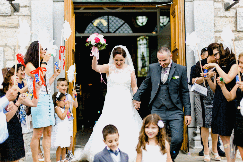 Eine emotionale Hochzeit in der Schweiz