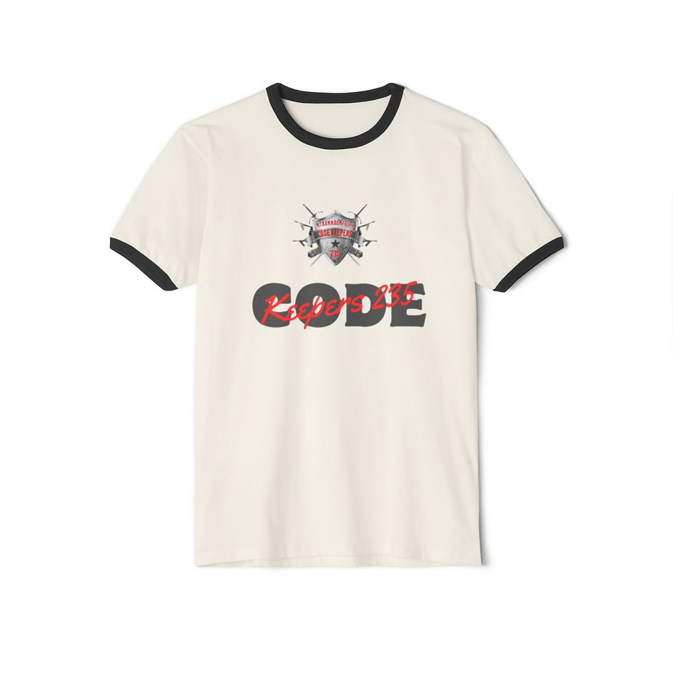 Thumbnail: Unisex Cotton Ringer T-Shirt