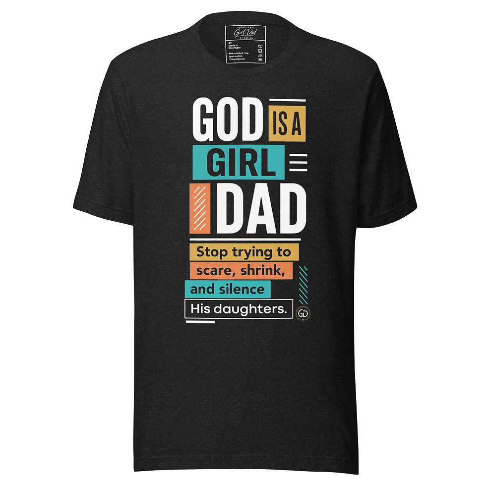 Thumbnail: Girl Dad Statement Tee | Stop Silencing His Daughters (Dark)