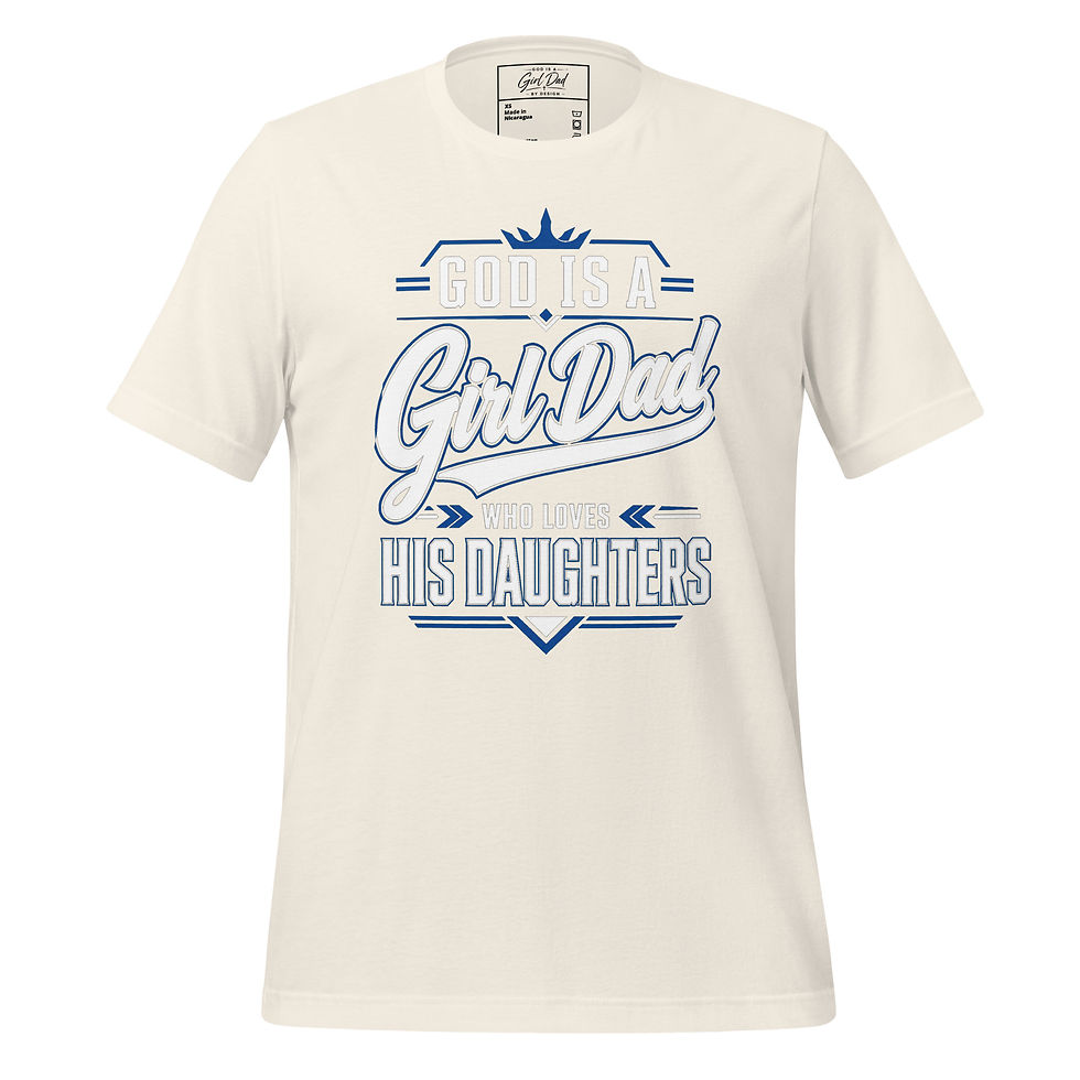 Thumbnail: Bold Colormix Tee - White & Dark Blue