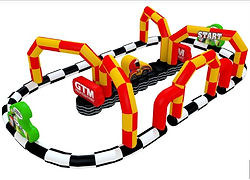 Racing Track with bicycles (4nos)