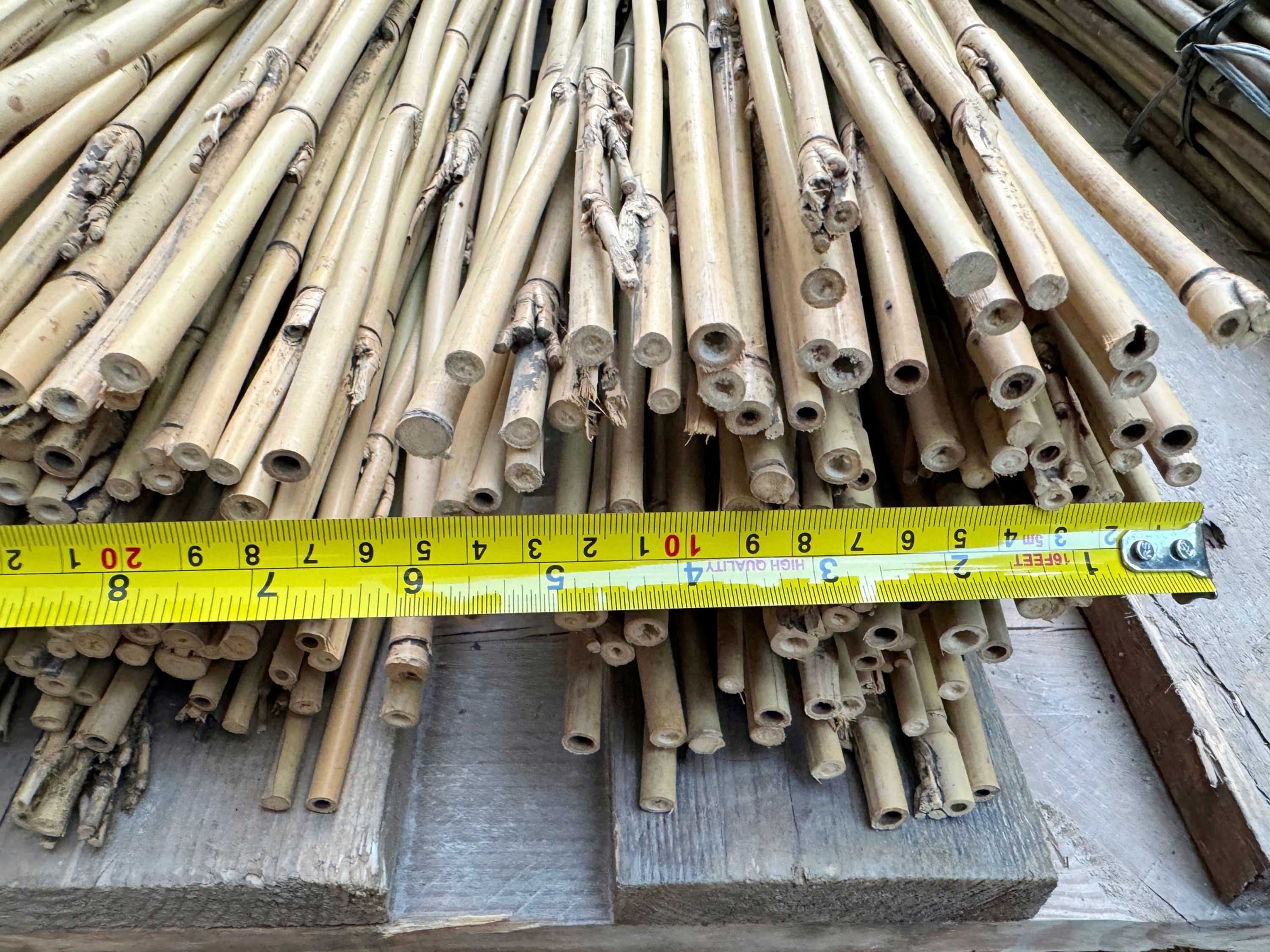 竹支-4呎長*0.8公分(直徑)/每支