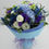 縮圖：情人節-藍色鏽球花束65