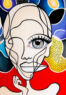 Large modern wall art los angeles
