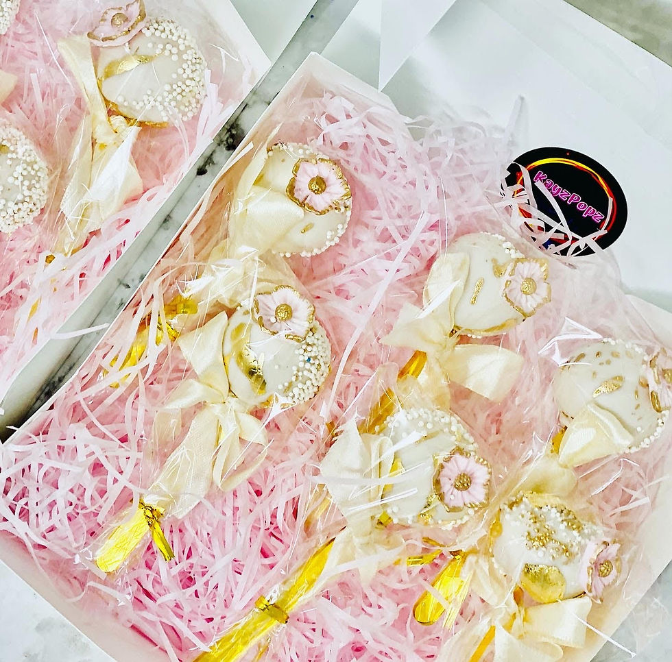 Custom Cakepops That Are Perfect For Gifting & Sharing!