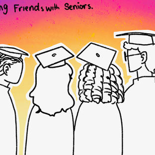 Freshmen Face Senior Goodbyes