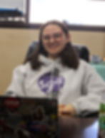Nellie Duggan-Haas smiling inside the PSGA Conference Room. (Photo by Alex Del Cueto)