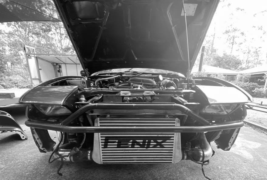 Thumbnail: Nissan 180SX front bash bar