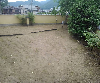 草刈り作業