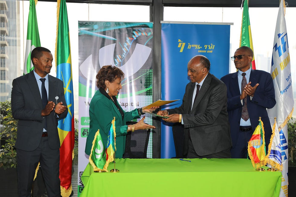 አማራ ባንክና ወጋገን ካፒታል ኢንቨስትመንት ባንክ የሰነደ መዋለ ንዋይ ምዝገባን በተመለከተ አብሮ ለመስራት የሚያስችላቸውን ስምምነት ተፈራረሙ፡፡