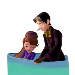 Cedric and Sofia in bowlish thing