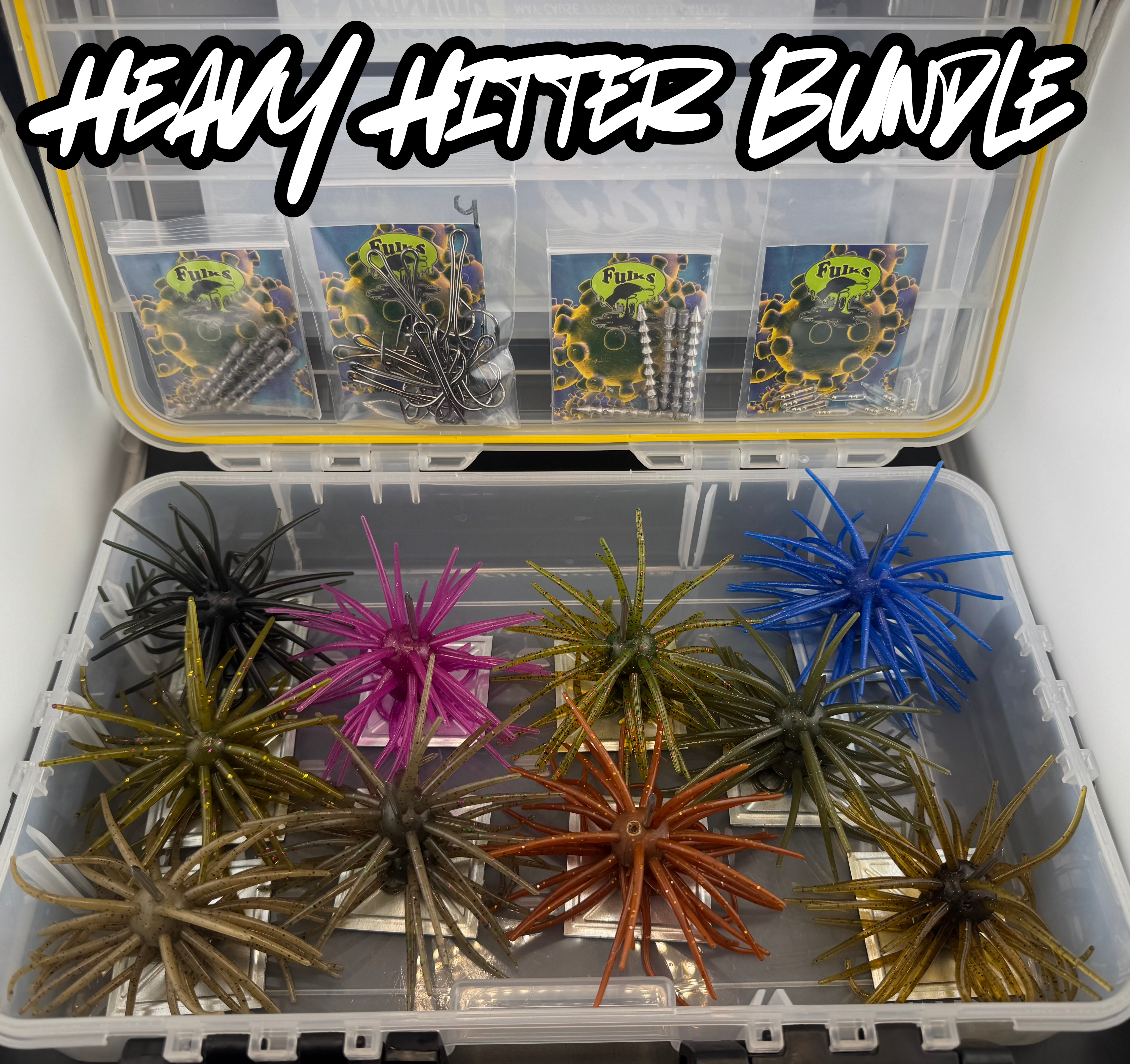 Heavy Hitter Bundle- 20 Covid Critters, Box, & Hardware