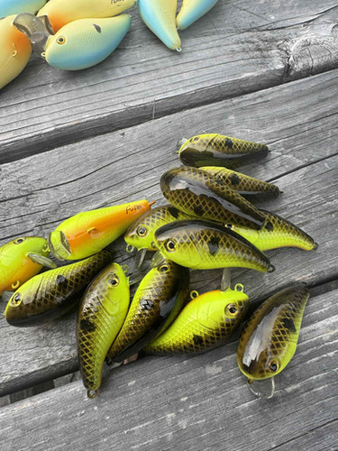 Baby 1 Minus- Fulks Bait Co -2 For $30 | Fulks Custom Cranks