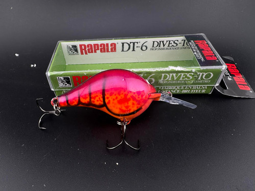 Custom Rapala DT6- 2 For $30 | Fulks Custom Cranks