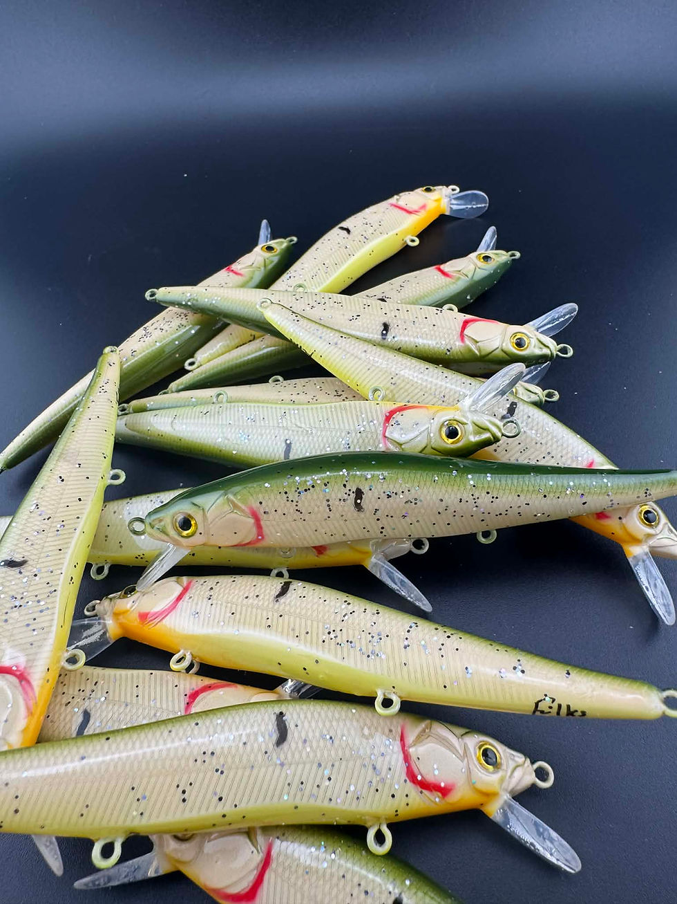 Thumbnail: FC 110 Tungsten Suspending Jerk Bait-2 For $20