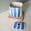 Thumbnail: Oval Storage Jar / Blue Stripes